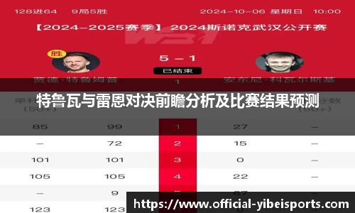 特鲁瓦与雷恩对决前瞻分析及比赛结果预测